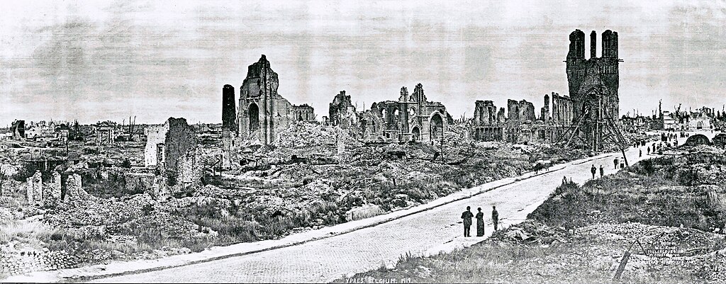 Ypres WWI ruins