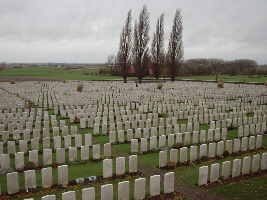Tyne Cot in Belgium