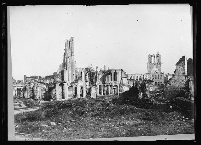 Ypres town ruins