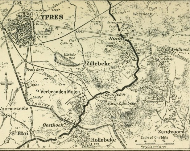 ypres salient map