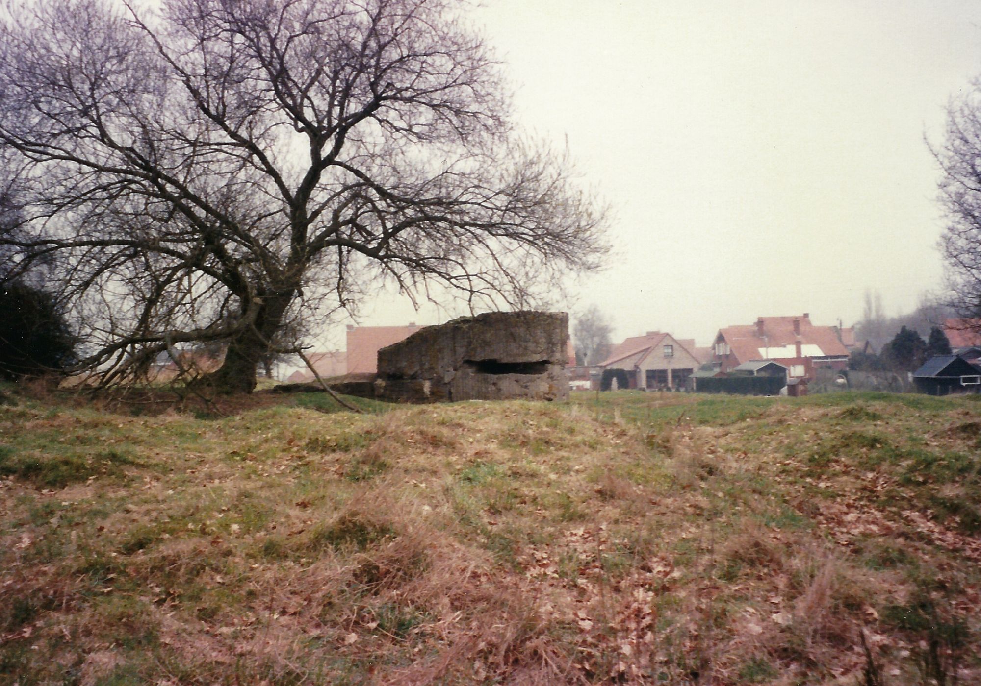 Hill60 concrete bunker