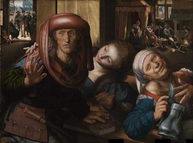 Jan Sanders van Hemessen Brothel Scene