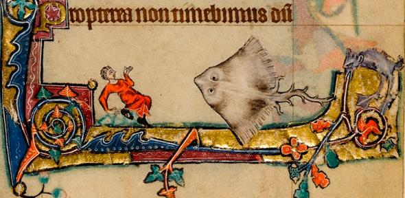 Skate and Man Macclesfield Psalter