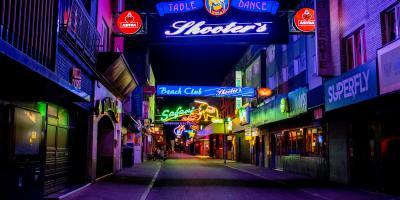 reeperbahn night