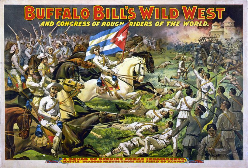1898 Buffalo Bill's Wild West poster