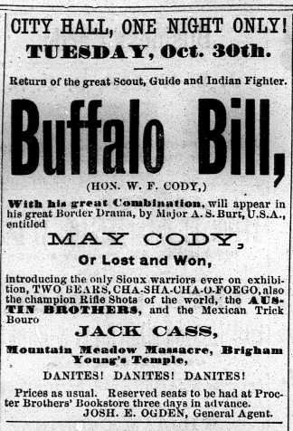 Buffalo Bill Combination Gloucester 1877
