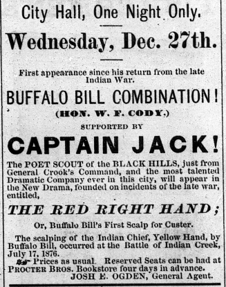 Buffalo Bill Combination supported by Captain Jack
