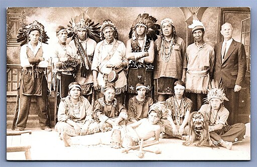 Native Americans from the 1895 Wild West