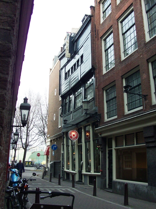 In't Aepjen Amsterdam Bar in historic old wooden building