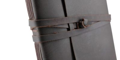 Vintage leather journal