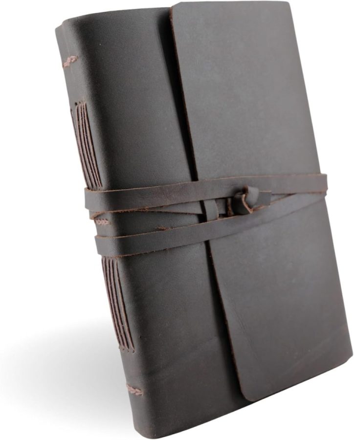 Vintage leather journal