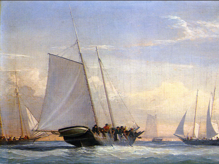 At the fishing grounds 1851 Fitz Henry Lane MFA Boston