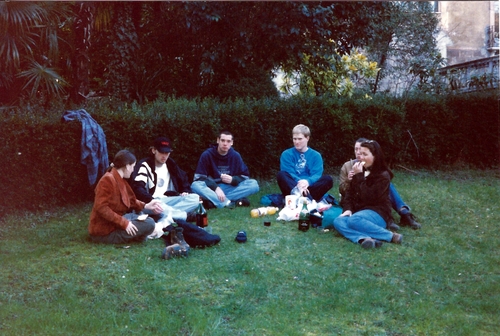 Verona travel group wine party