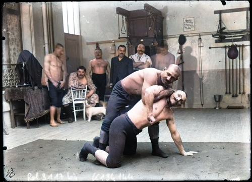 turkish wrestlers paris 1904