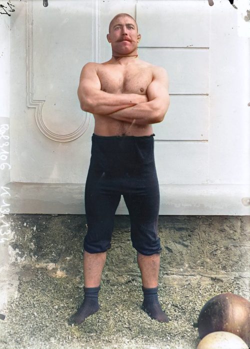Ahmed Madrali Terrible Turk colorized