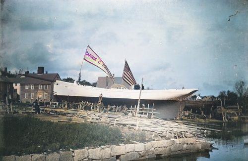 carrie e phillips launched 1887 essex colorized