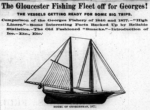 1877 Georges fishing fleet